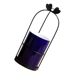 Style Nordique Vase En Céramique Bureau Suspendu Pot De Fleur Café Home Decor Noir pas cher