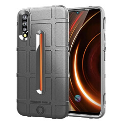 Wewoo Housse Coque de protection en silicone pleine couverture Shieldproof Rugged Shield pour VIVO IQOO (Gris)