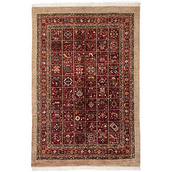 Vidal Tapis de laine 209x139 rouge Kashkuli