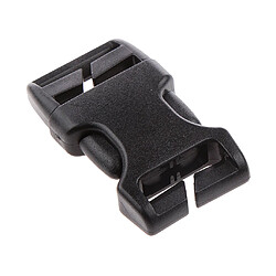 Acheter 1pcs Boucle De Libération Latérale En Plastique Noir Boucles Sangle Sangle 20mm