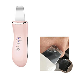 Wewoo BLK-D016 Ultrasonic Beauty Shovel Skin Machine Vibration Household Facial Cleansing and Washing Massage Instrument Pink