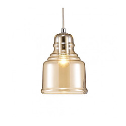 Acheter Luminaire Center Suspension Ariel Chrome poli 1 ampoule 26cm