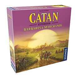 Asmodée Catan - Extension : Barbares + Marchands - Jeu de societe - A partir de 10 ans