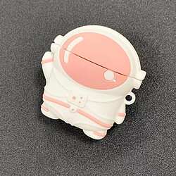 GUPBOO Airpods Coque Housse Étui Protecteur Compatible pour AirPods 3-Dessin animé Q version astronaute silicone