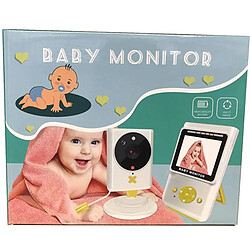 Acheter Babyphone Camera Sans Fil Écran 2.4 Pouces Vision Nocturne Audio Bidirectionnel EU Plug YONIS