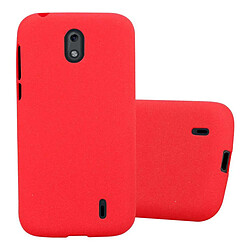 Cadorabo Coque Nokia 1 2018 Etui en Rouge