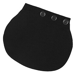 Protège-rallonges élastiques Extender Waist Extender De Grossesse Grossesse, Noir