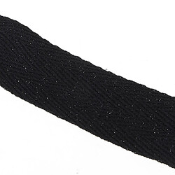 1.2m couture coton bande de liaison biais sangle sangle métier ruban 25mm noir pas cher