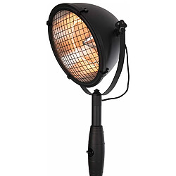 Avis Sunred Chauffage sur pied Indus 2100 W Halogène Noir