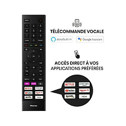 Hisense TV QLED 4K 190 cm 75A7GQ - Dolbyt Atmos - écran sans bord pas cher