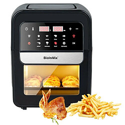 BioloMix AF536 Friteuse à air multifonction, four électrique 1400 W, capacité 7 L