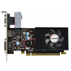 Carte vidéo 1Go GeForce GT210 AFOX - PCI Express 2.0 - 64-Bit - DVI/VGA/HDMI - Ventilée