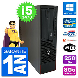 PC Fujitsu Esprimo E910 DT Intel i5-3470 RAM 8Go Disque 250Go Windows 10 Wifi - Occasion