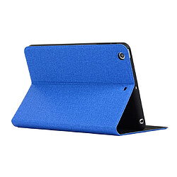 Acheter Wewoo Smart Cover Étui de protection universel en TPU tissu tissé pour iPad Mini 1/2/3avec support Bleu