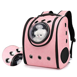 Universal PU respirant chien sac à dos transporteur léger imperméable extérieur chat transporteur astronaute capsule pour chiot chat chien animal de compagnie chose chien transporteur