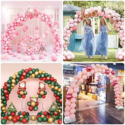 Euro Mega Kit de Arche Ballon 2.7 * 3.0m Accessoire de Guirlande Ballons Kit Cadre pour Monter Guirlande Ballon