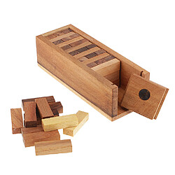 Timber Tower Wood Block Stacking Game pour enfants famille traditionnel jeu S pas cher