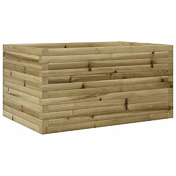 vidaXL Jardinière 90x60x45,5 cm bois de pin imprégné