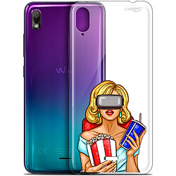 Caseink Coque arrière Wiko View 2 GO (5.93 ) Gel HD [ Nouvelle Collection - Souple - Antichoc - Imprimé en France] Au Cinema