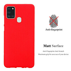 Acheter Cadorabo Coque Samsung Galaxy A21s Etui en Rouge