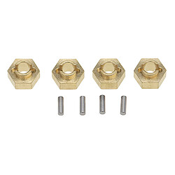 Pack de 4 Roue de Mise À Niveau Contrepoids Équilibre Poids pour Axial 1/24 Échelle SCX24 AXI90081 AXI00002 AXI00001 Heavy Duty avec 4 adaptateur