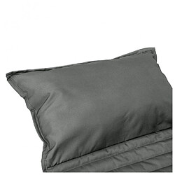 Ac-Deco Coussin de transat enroulable - 180 x 60 cm - Gris