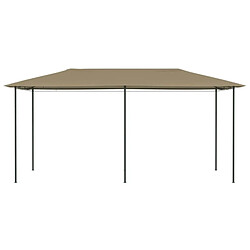 Avis Vidaxl lvédère 3x6x2,6 m Taupe 160 g/m²