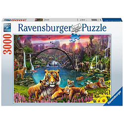 Ravensburger Puzzle 3000 pieces - Tigres au lagon