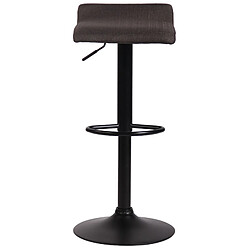 Non Tabouret de bar Dyn V2 tissu noir