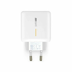 PHONECARE Chargeur 65W Fast Charge 6.5A VOOC 2.0 USB pour Oppo Reno8 Lite - Blanc