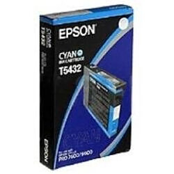 Epson Cartouche d'encre d'origine Encre pigment cyan (110 ml) Pour Stylus pro 4000/7600/9600/4400 T543200 C13T543200