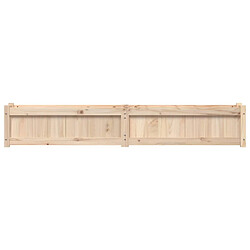 Acheter vidaXL Jardinière 180x31x31 cm bois de pin massif