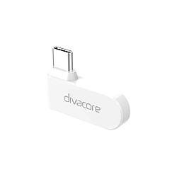 DIVACORE - Écouteurs sans fil OMyGoat Pro - Gaming ultra faible latence - Réduction de bruit adaptative -35DB - 30h de liberté - 2 sources - Blanc