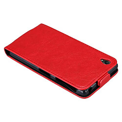 Acheter Cadorabo Coque Sony Xperia Z1 Etui en Rouge