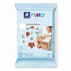 Graines Creatives Pâte polymère Fimo Air Light 250 g Blanc