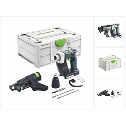 Festool DURADRIVE DWC 18-4500 Basic Visseuse sans fil pour plaquiste 18 V, 14 Nm, sans balai ( 576504 ) + Systainer - sans batterie, sans chargeur ( successeur de 574747 )