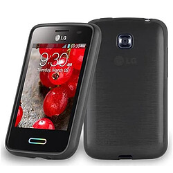 Cadorabo Coque LG L3 II (2. SIM) Etui en Noir