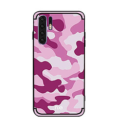 Nxe Coque en TPU modèle camouflage hybride rose pour votre Huawei P30 Pro