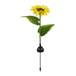 Décoratif Outddoor Solaire Puissance LED Simulation de Tournesol Lumière Jardin Paysage Participation Lampe Décor pour Patio Pelouse Cour Cour Cour