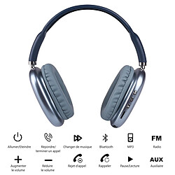 Platyne Casque Sans Fil Bluetooth