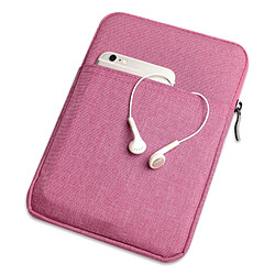 Wewoo Housse Étui Coque Sac de protection antichoc Canvas + Space Cotton + Plush pour iPad Air 10,5 pouces 2019 Rose rouge