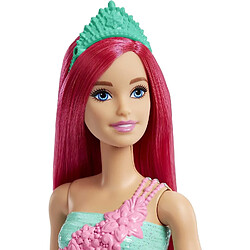 Mattel Barbie Dreamtopia Poupée Princesse Cheveux Roses Poupée Mannequin