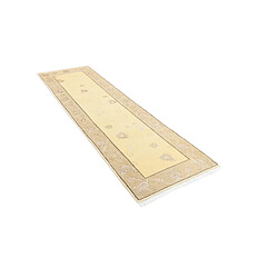 Vidal Tapis de couloir en laine 292x79 brun Darya