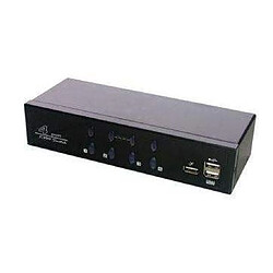 MCL Commutateur automatique KVM 4 ports USB + audio MCL2