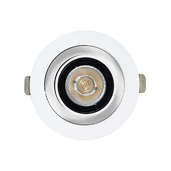 Ledkia Spot Downlight LED 12W Rond Amovible LIFUD Coupe Ø 75mm Blanc Neutre 4000K pas cher