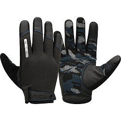 RDX Sports RDX T2 Gants De Gymnastique à Doigt Complet Pour écran Tactile Bleue-M - RDX - WGA-T2FU-M