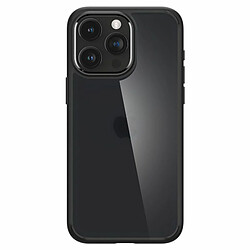 Avis Spigen Sgp Spigen Ultra Hybrid Coque pour iPhone 15 Pro Max [Semi-Transparent] - Frost Noir