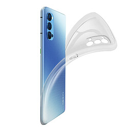 Avizar Coque Oppo Reno 4 Protection Flexible Fine et Légère Transparent pas cher