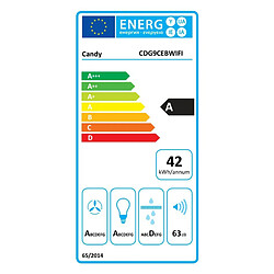 Avis Hotte décorative inclinée CANDY CDG9CEBWIFI