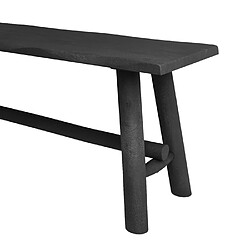 Avis Rendez Vous Deco Banc noir Toxis 145 cm